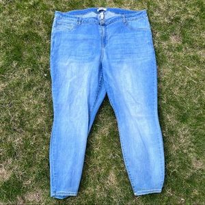 Size 24w plus size skinny jeans